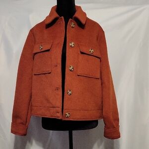 Avec Les Filles Men's Burnt Orange Jacket